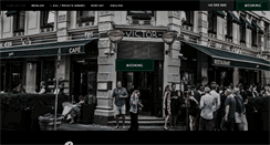Desktop Screenshot of cafevictor.dk